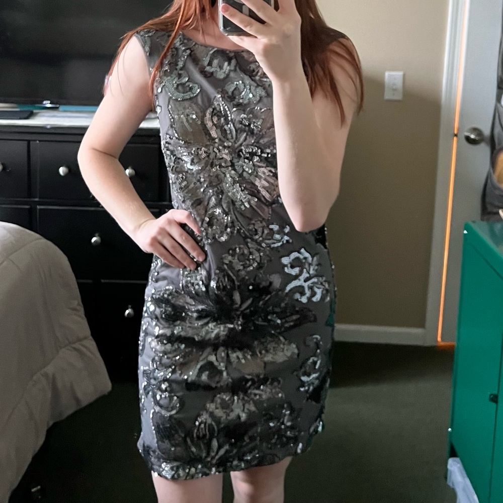 Banana Republic Sequin Shift Dress